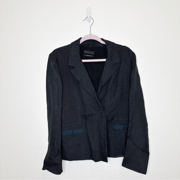 Prada Black Single Button Blazer Size 42 US 4-6 - Picture 2 of 8